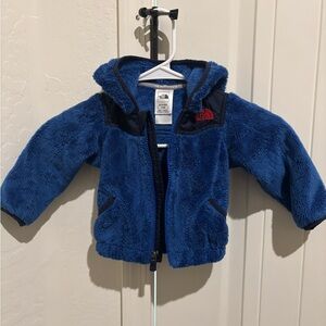 Infant North Face zip up hoodie